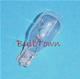  #912/24V MINIATURE BULB GLASS WEDGE BASE - 24 Volt 0.7 Amp T5 Clear Glass Wedge Base, 21.0 MSCP C-2R Filament Design 1,000 Average Rated Hours 1.49" Maximum Overall Length. #912 24V 
