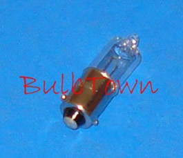  #64111 5W/12V HALOGEN BULB BA9S BASE - 12.0 Volt 5 Watt 0.417 Amp T-2 3/4 Halogen Bulb Miniature Bayonet (BA9s) Base, C-2R Filament Design, 200 Average Rated Hours, 1.09" Maximum Overall Length 