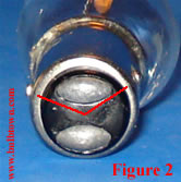 Pin orientation on Bayonet bulbs